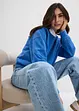 Sweat oversize en coton et viscose, bonprix