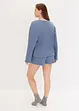 Oversized Loungewear Shorty Hausanzug aus Waffeljersey, bonprix