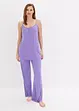 Pyjama en viscose avec top à fines bretelles, bonprix