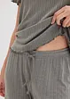 Pyjama aus Rippe, bonprix