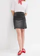 Jupe en jean style portefeuille, bonprix