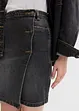 Jupe en jean style portefeuille, bonprix