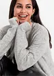 Gilet en maille à col châle, bonprix