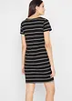 Robe en jersey extensible à manches courtes, bonprix