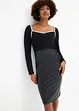 Robe flatteuse en jersey, bonprix