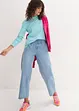 Longshirt mit Rundhalsausschnitt, Langarm (5er Pack), bonprix