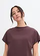 T-shirt avec détail noué à la base, bonprix