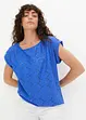 T-shirt en broderie anglaise, bonprix