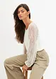 T-shirt en dentelle, bonprix