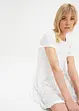 Robe polo avec broderies anglaises, bonprix