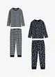 Pyjamas pour fille (ens. 4 pces), bonprix