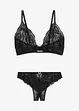 Ensemble soutien-gorge brassière et string ouvert, VENUS