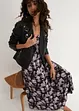 Robe longue manches courtes, bonprix