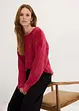 Pull oversize en fil chenille tout doux, bonprix