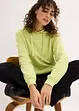 Sweat à capuche en tissu éponge doux, bonprix