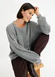 Pullover mit Glitzereffekt, bonprix