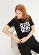 T-shirt à imprimé floral, bonprix