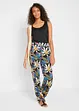 Pantalon palazzo en jersey doux, bonprix
