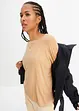 T-shirt boxy en viscose extensible, bonprix