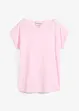 T-shirt coton et soie, bonprix