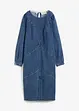 Robe midi en jean, bonprix