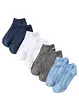 Sneakersocken mit Bio-Baumwolle (8er Pack), bonprix