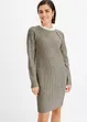 Robe en maille rehaussée de boutons décoratifs, bonprix