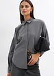 Chemisier oversize réversible en viscose mélangée, bonprix