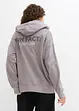 Sweat à capuche 100% coton, bonprix