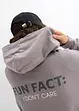Sweat à capuche 100% coton, bonprix