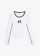 T-shirt manches longues 100% coton, bonprix