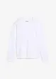 T-shirt manches longues en jersey lourd interlock, bonprix