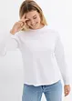 T-shirt manches longues en jersey lourd interlock, bonprix