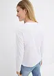 T-shirt manches longues en jersey lourd interlock, bonprix