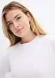 T-shirt manches longues en jersey lourd interlock, bonprix