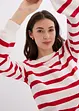 Pullover mit leichten Ballonärmeln, Langarm, bonprix