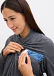 Sweat-shirt de grossesse et d'allaitement avec fermetures zippées, bonprix