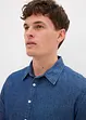 Chemise en jean 100% coton, manches longues, bonprix