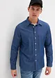 Chemise en jean 100% coton, manches longues, bonprix