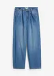 Balloon-Jeans Mid Waist mit Knöpfen, Super Soft, bonprix