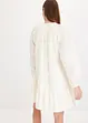 Robe avec fleurs appliquées, bonprix