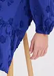 Robe avec fleurs appliquées, bonprix