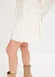 Robe avec fleurs appliquées, bonprix