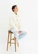 Übergangs-Teddyjacke aus Bouclé, bonprix