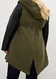 Parka de grossesse et de portage doublée peluche, bonprix