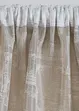 Rideau jacquard avec effet brillant (1 pce), bonprix