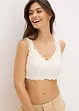 Bralette ohne Bügel mit komfortablem Vorderverschluss, bonprix