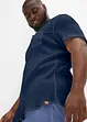 Chemise manches courtes 100% coton, aspect froissé, bonprix