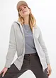 Sweatjacke aus softem Baumwoll-Mix, bonprix