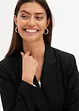 Longblazer mit V-Ausschnitt, langarm, bonprix